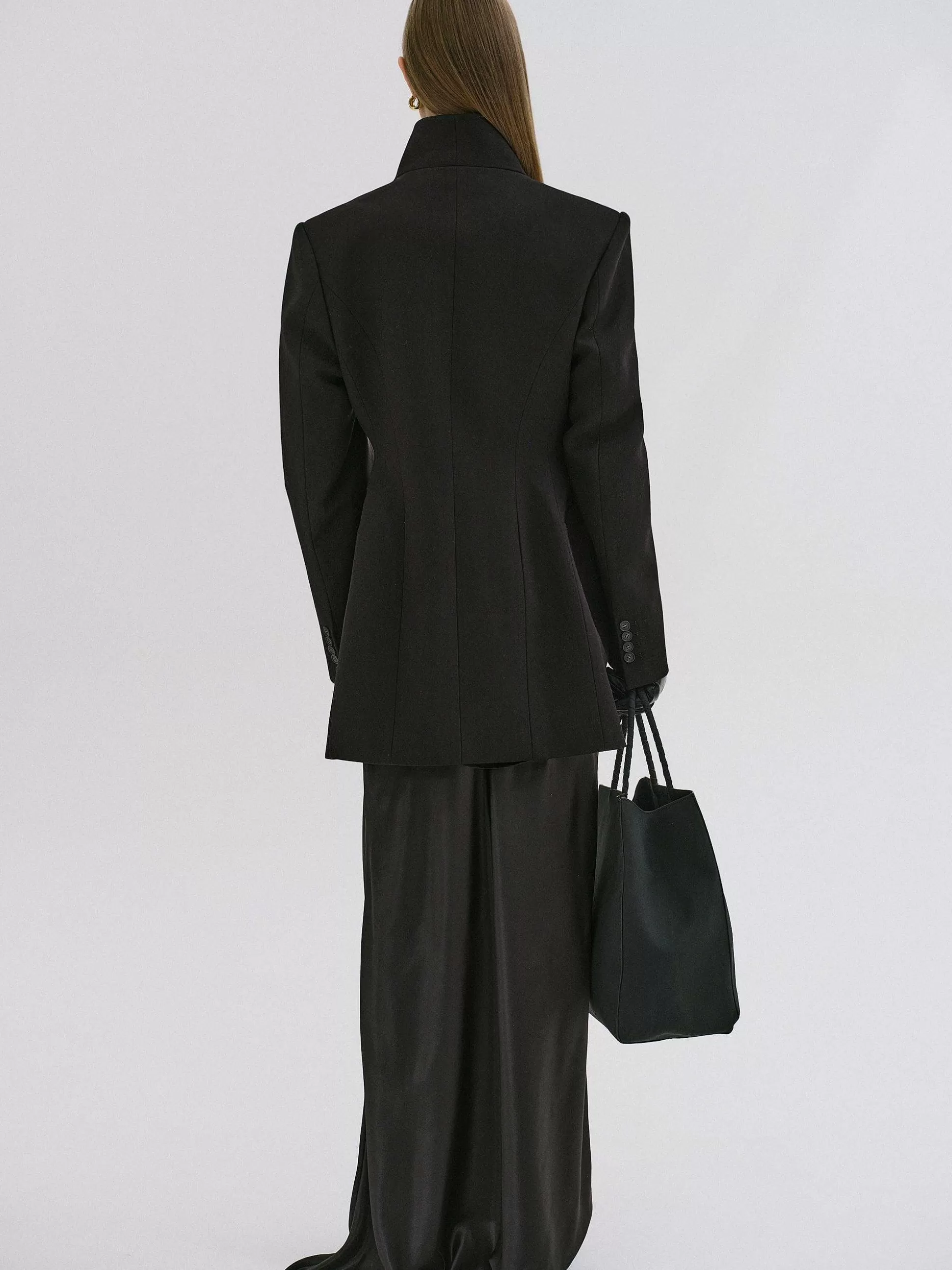 Women Source Unknown Outerwear-Corrin Wrap Blazer, Black