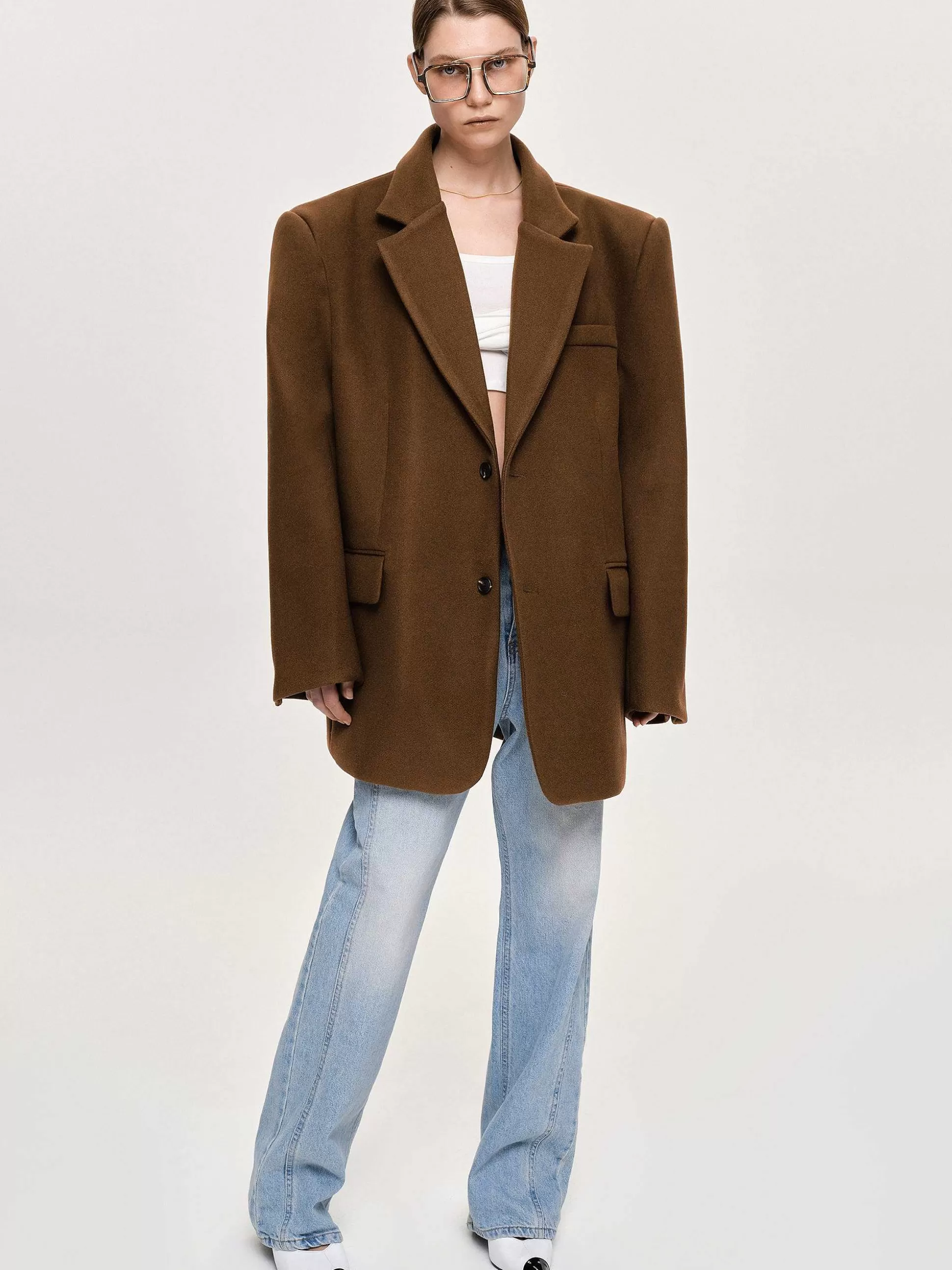 Women Source Unknown Accessories-Hayk Oversized Boyfriend Blazer,