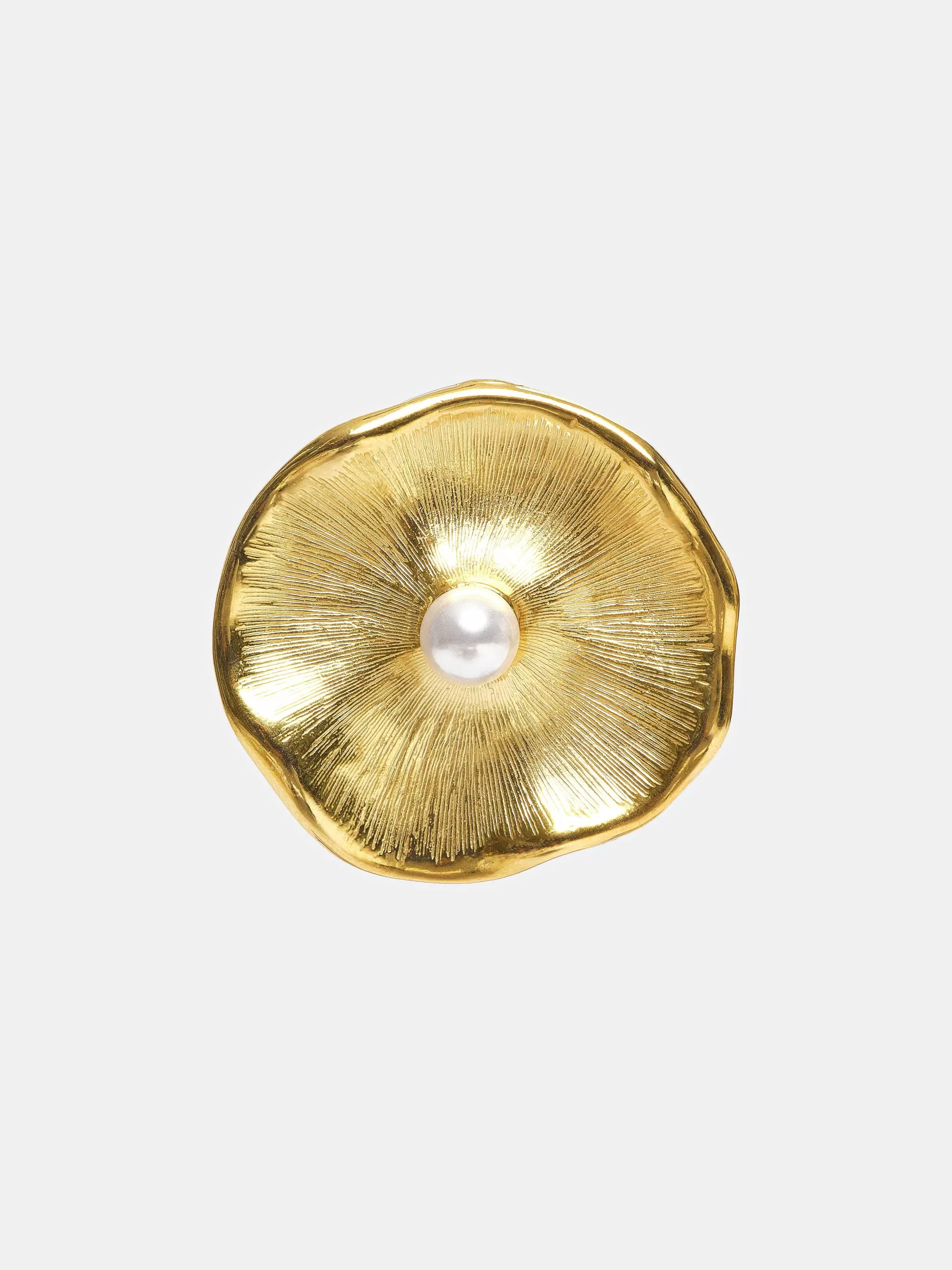 Women Source Unknown Accessories-Jardin Stud Earrings, Gold