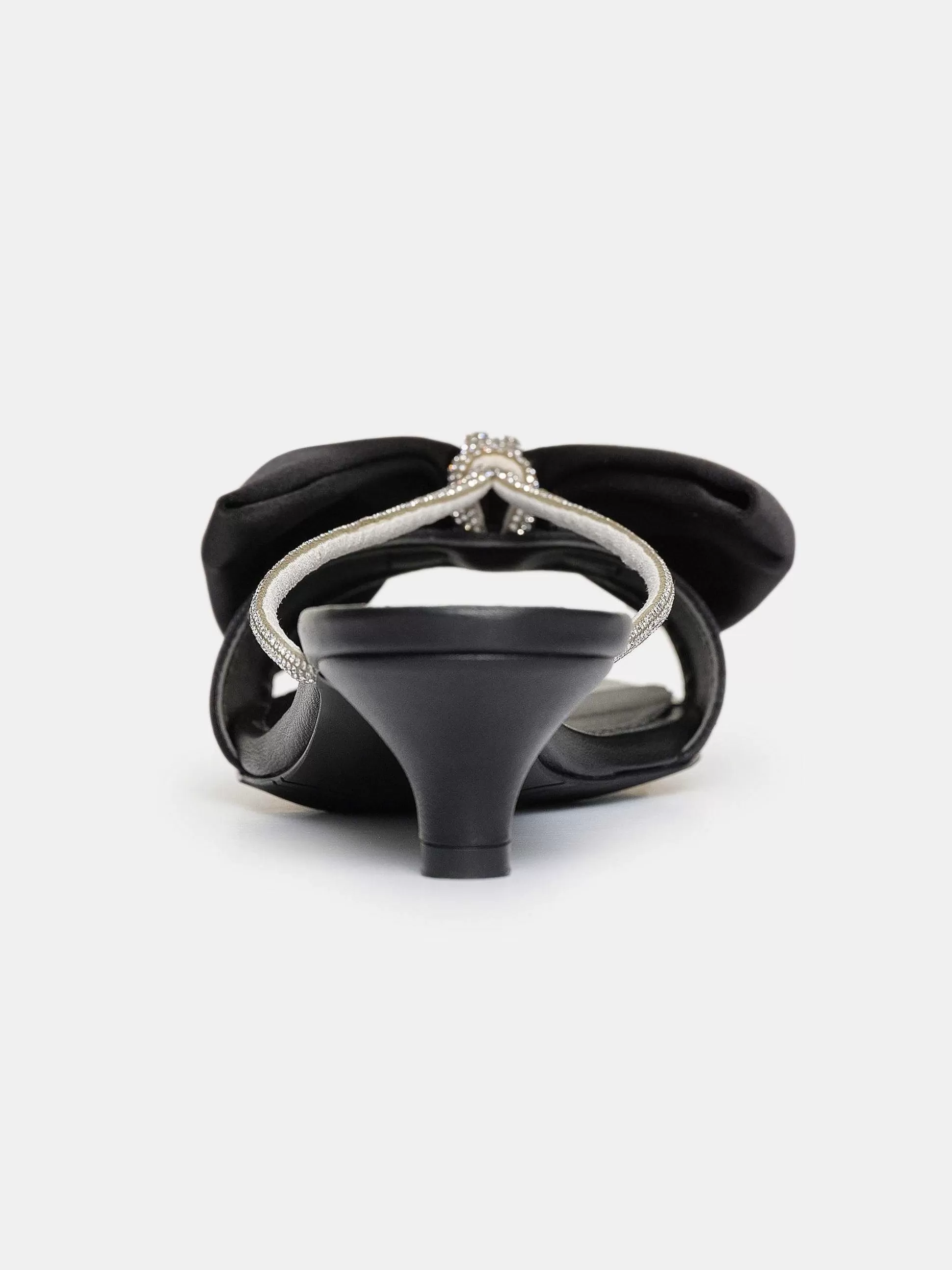 Women Source Unknown Shoes & Bags-Kaia Crystal Embellished Mules, Black