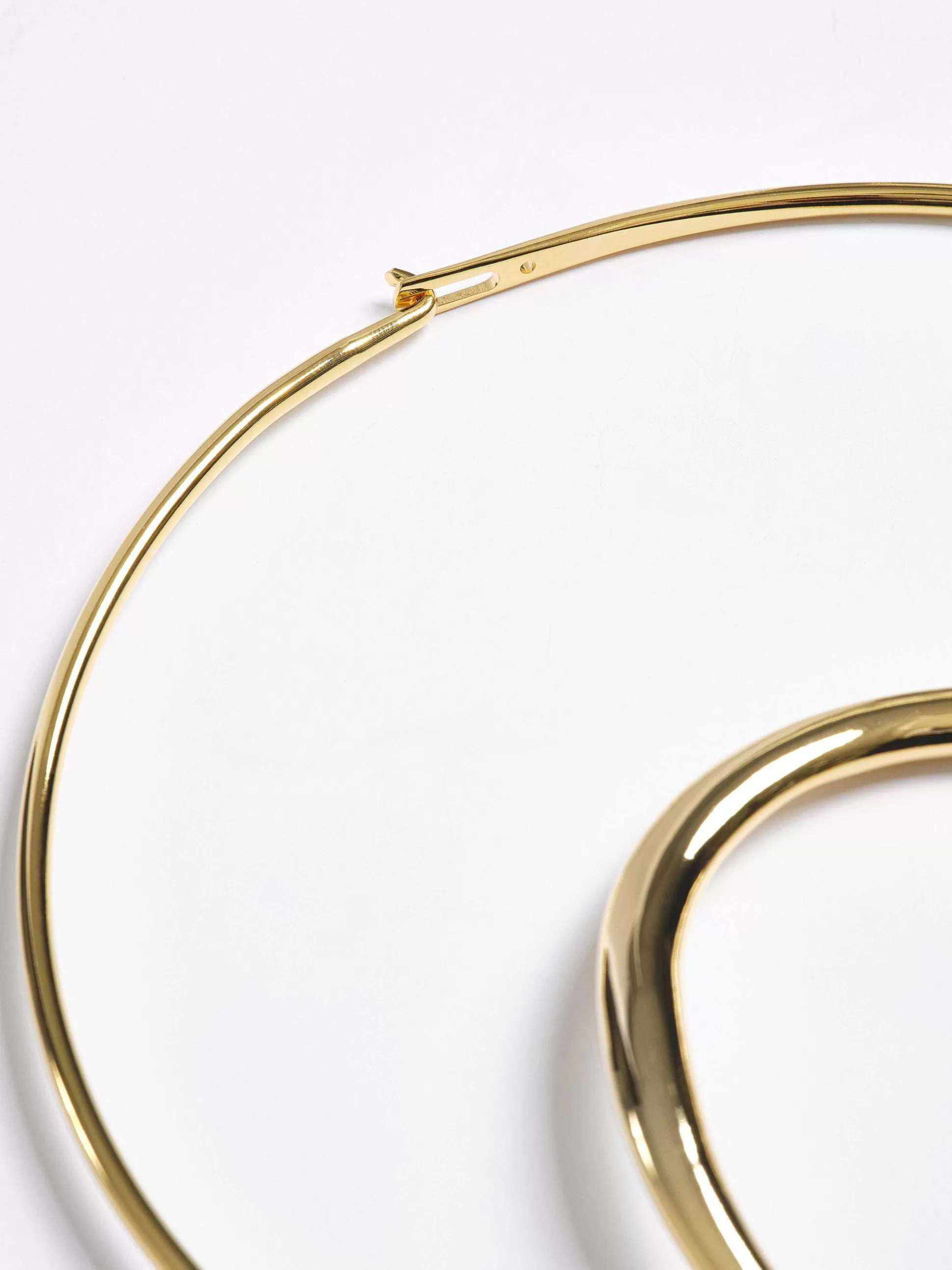 Women Source Unknown Accessories-Loop Choker, Gold