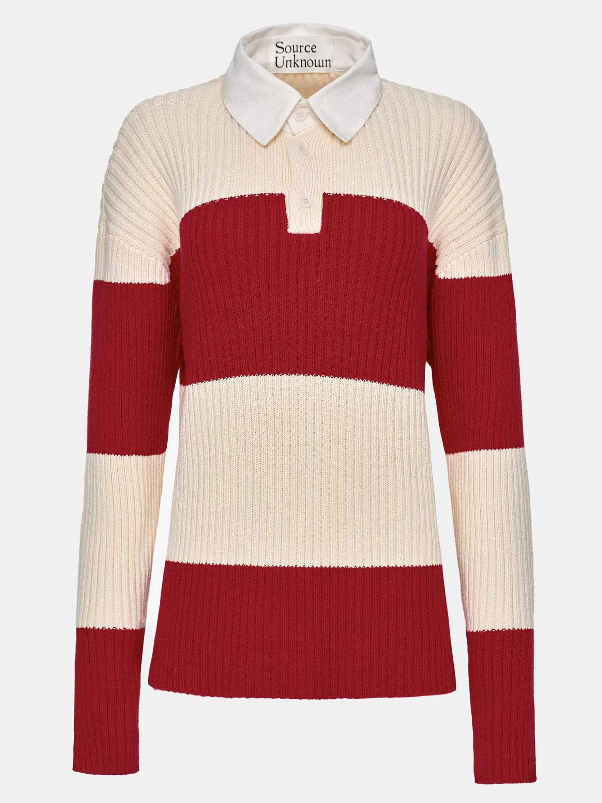 Women Source Unknown Accessories-Matias Oversized Knit Polo, Red