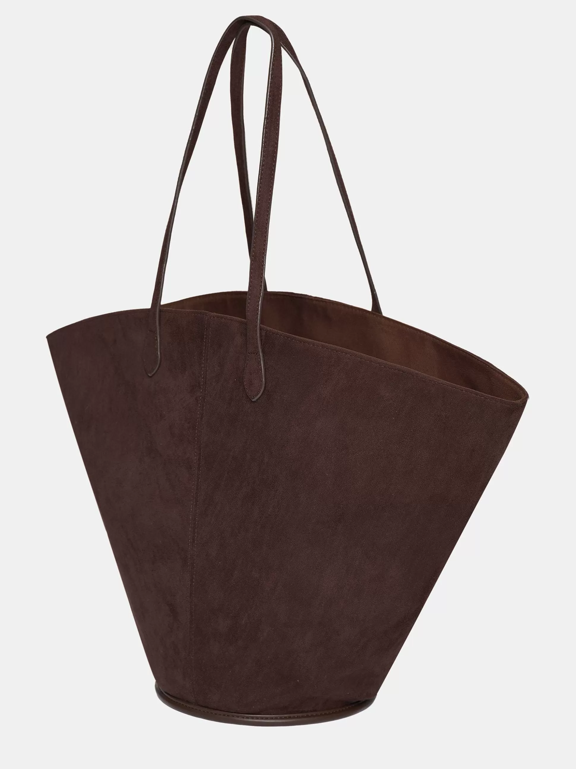 Women Source Unknown Shoes & Bags-Medium Suede Tote, Toffee