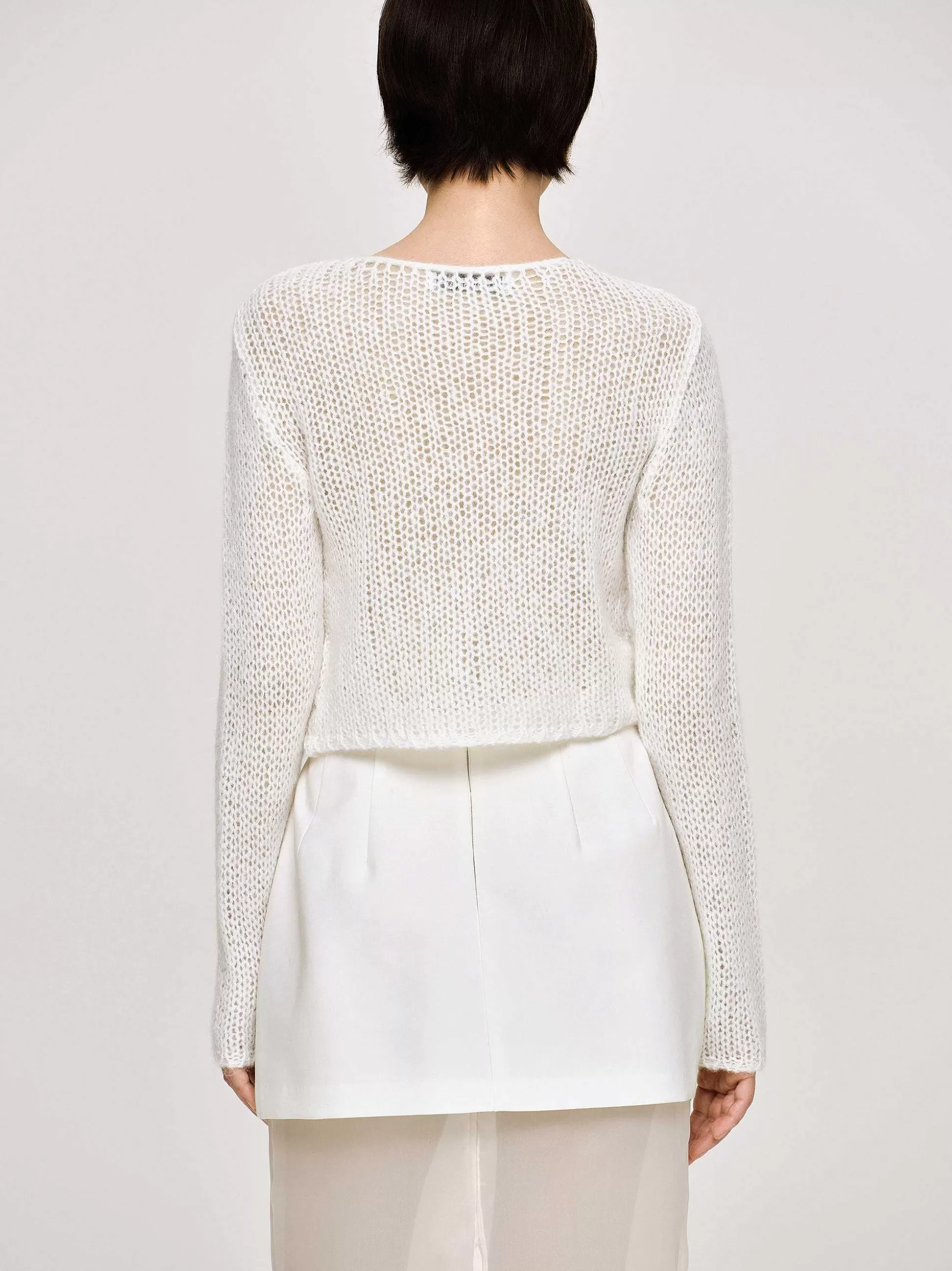 Women Source Unknown Co-Ords-Semi-Sheer Knit, Birch