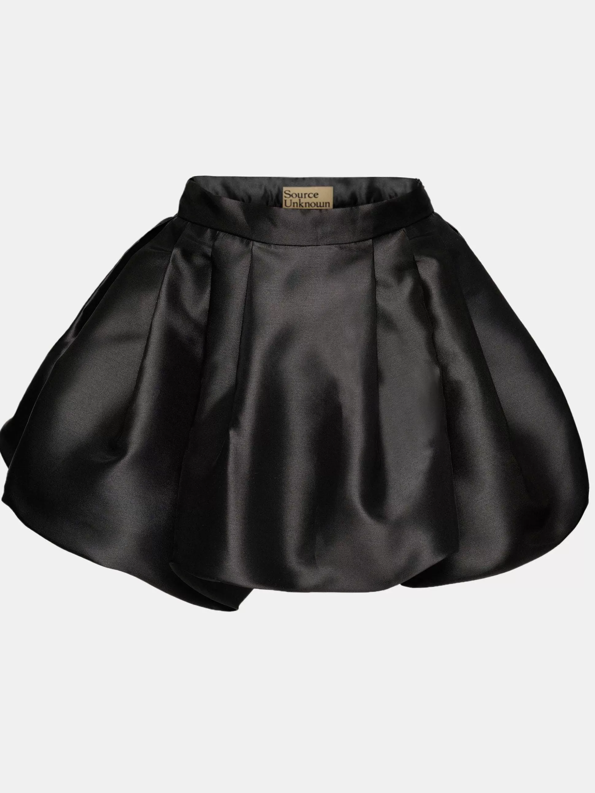 Women Source Unknown Bottoms-Suki Bubble Hem Miniskirt, Black