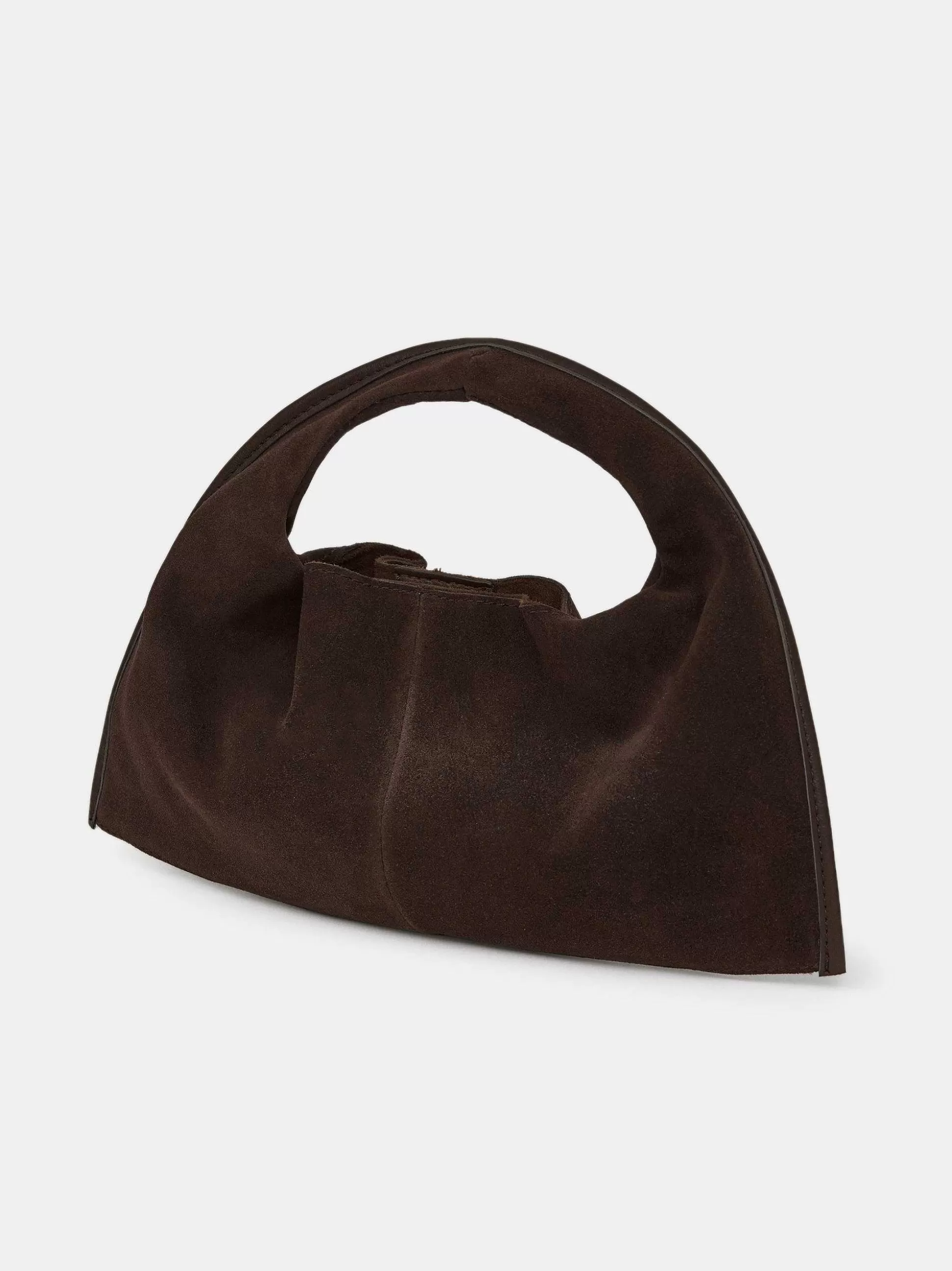 Women Source Unknown Shoes & Bags-Vida Suede Mini Tote Bag, Cocoa