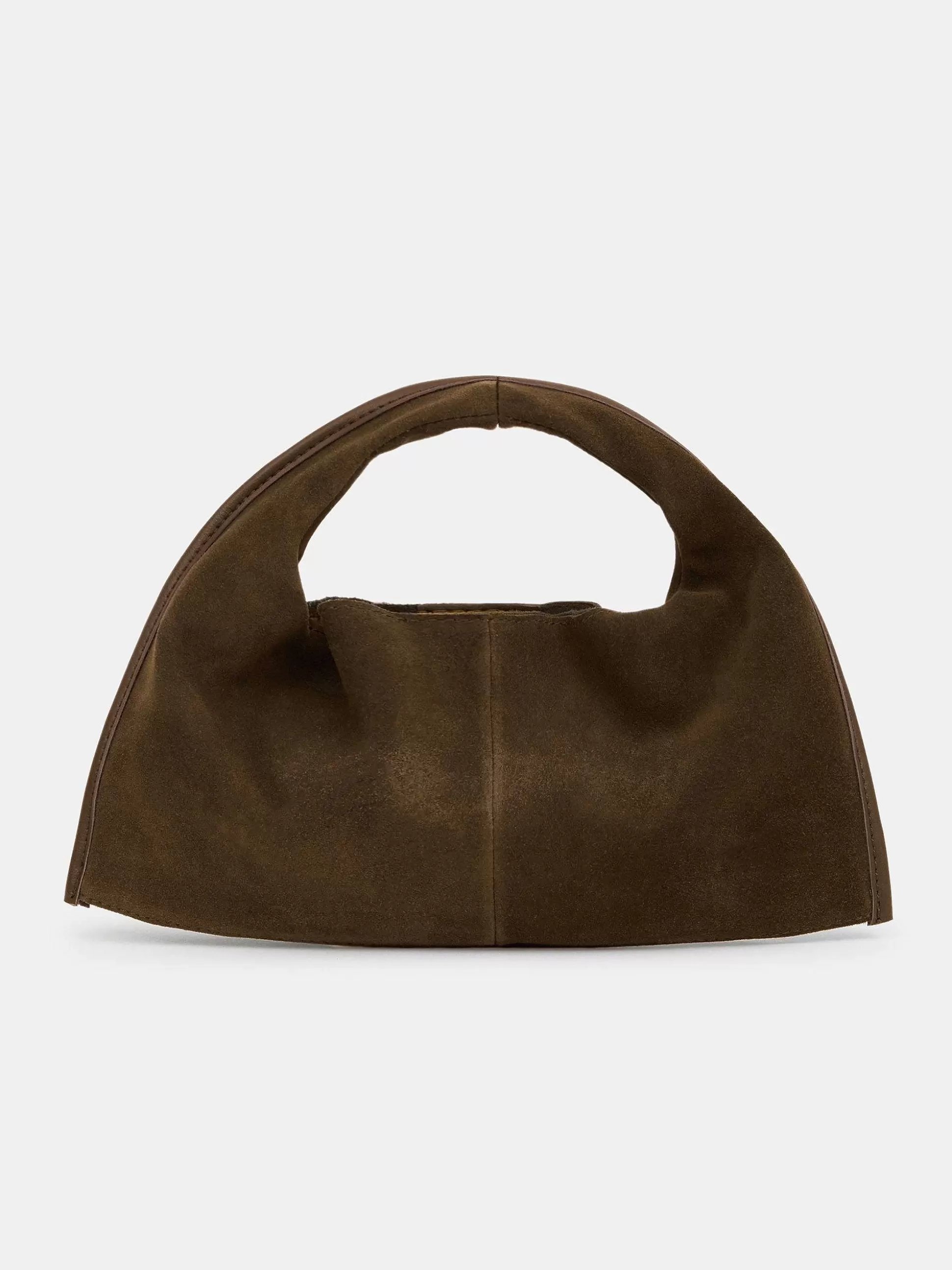 Women Source Unknown Shoes & Bags-Vida Suede Mini Tote Bag, Walnut