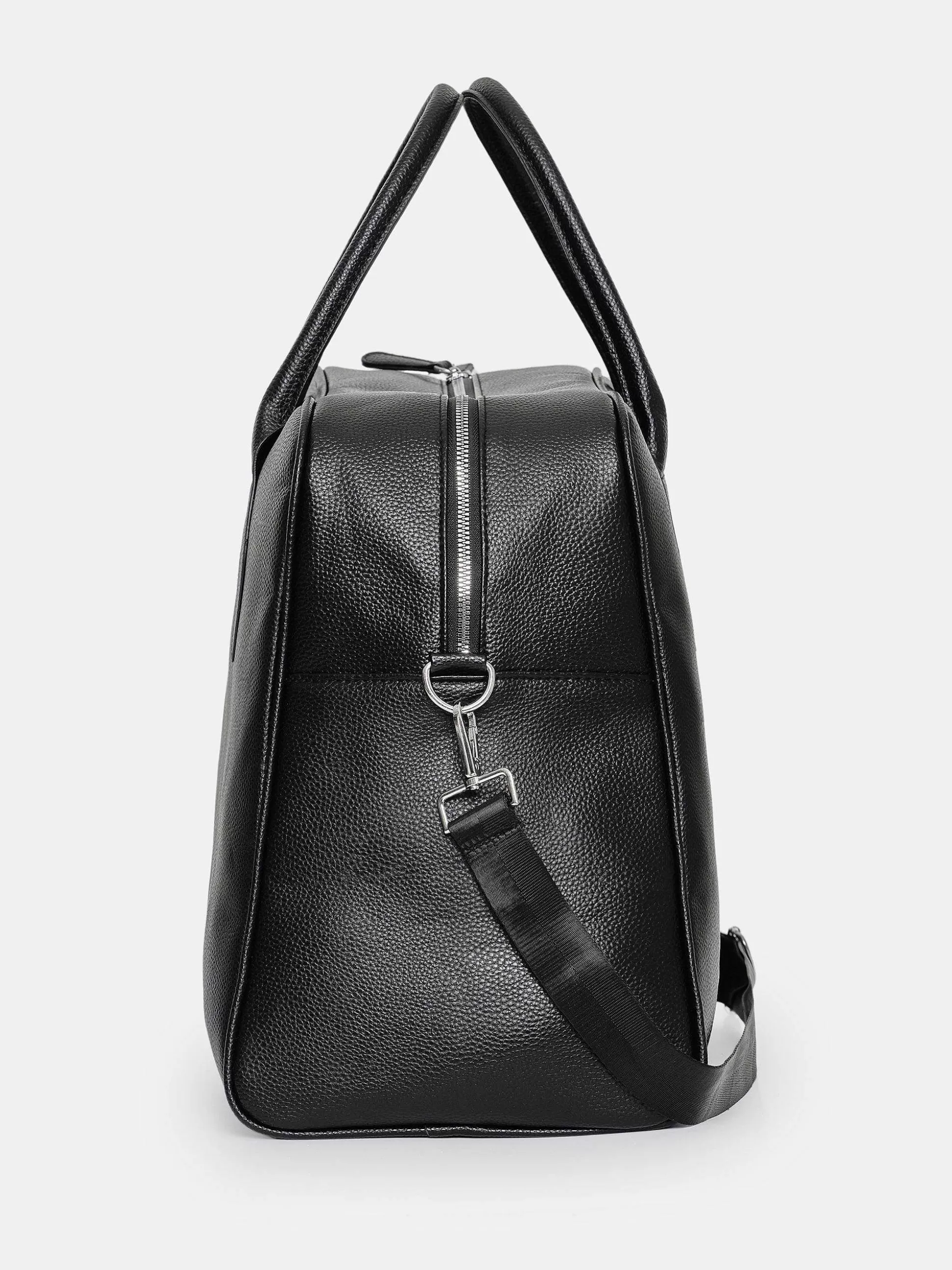 Women Source Unknown Shoes & Bags-Xlarge Weekender Faux-Leather Bag, Black